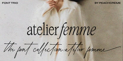 Atelier Femme Font Poster 1