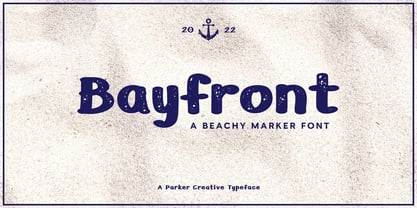 Bayfront Font Poster 1
