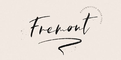 Fremont Font Poster 1