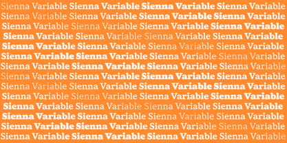 Sienna Font Poster 13