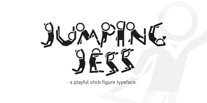Jumping Jess Font Poster 1