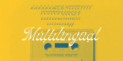 Hulahoy Typeface Fuente Póster 14