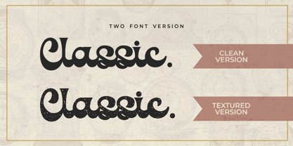 Yesterday Time Font Poster 9