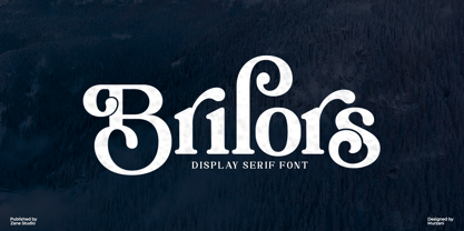 Brilors Font Poster 1