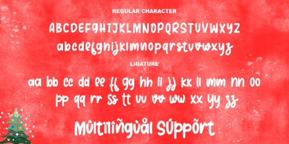 Simple Christmas Font Poster 6