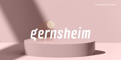 Gernsheim Font Poster 1