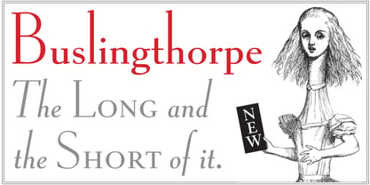 Buslingthorpe Font Poster 1