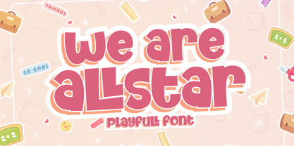 We Are Allstar Fuente Póster 1