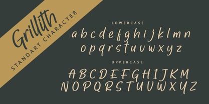 Grillith Font Poster 8