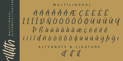 Grillith Font Poster 9