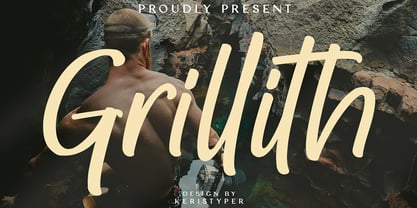 Grillith Font Poster 1