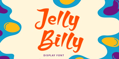 Jelly Billy Font Poster 1