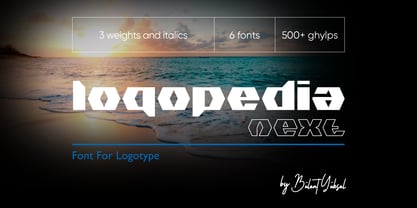 Logopedia Next Font Poster 1