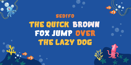 Sedifo Font Poster 2