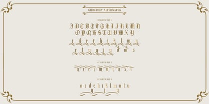 Ghosthey Font Poster 7