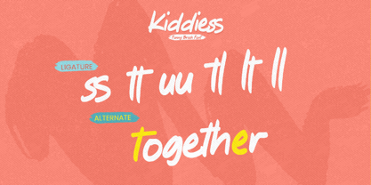 Kiddiess Font Poster 8