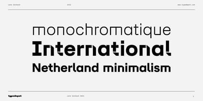 Lens Grotesk Font Poster 4