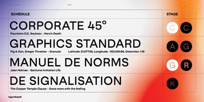 Lens Grotesk Font Poster 3