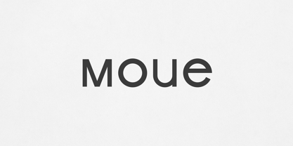 Moue Font Poster 1
