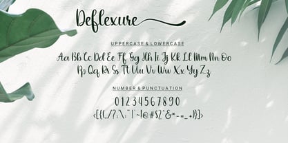 Deflexure Font Poster 8
