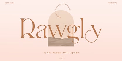 Rawgly Font Poster 1