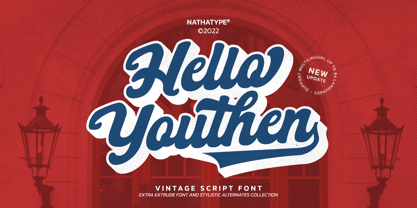 Hello Youthen Font Poster 1