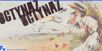 Octynaz Font Poster 1