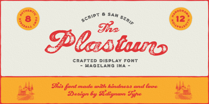 Plastun Font Poster 1