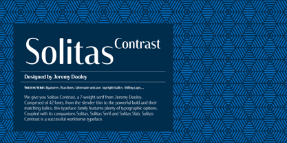 Solitas Contrast Font Poster 1