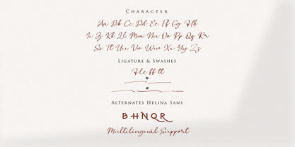 Helina Font Poster 6