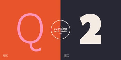 Americane Font Poster 5