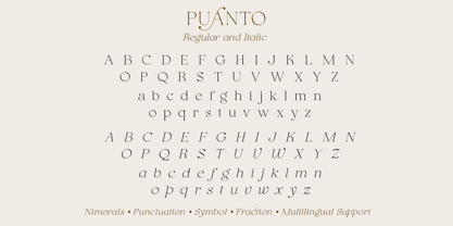 Puanto Font Poster 13