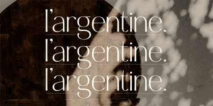 HV Argentine Font Poster 5