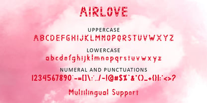 Airlove Font Poster 6