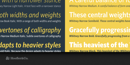 Whitney Font Poster 15