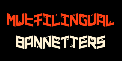 Bannetters Font Poster 5