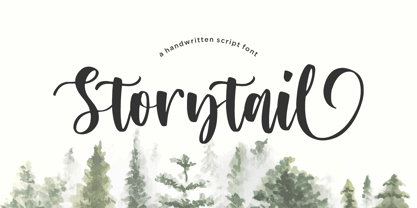 Storytail Font Poster 1