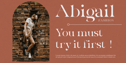 La Chore Typeface Font Poster 4