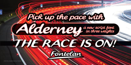 Alderney Font Poster 9