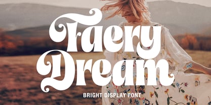Faery Dream Font Poster 1