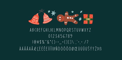 Our Happy Holiday Font Poster 5