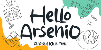 Hello Arsenio Font Poster 1