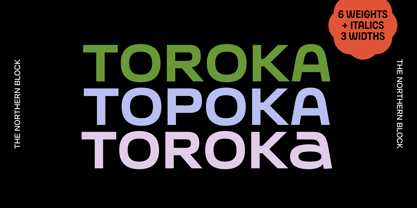 Toroka Font Poster 1