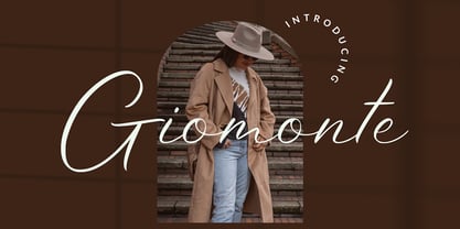 Giomonte Font Poster 1