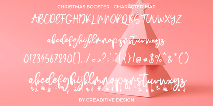 Christmas Booster Font Poster 8