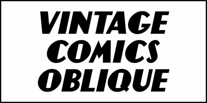 Vintage Comics JNL Font Poster 4
