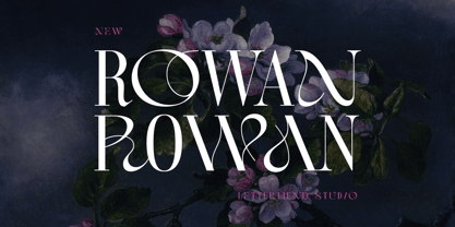 Rowan Font Poster 1
