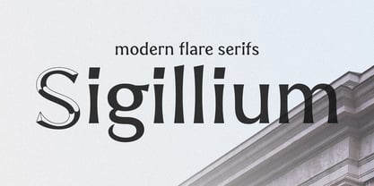 Sigillium Font Poster 1