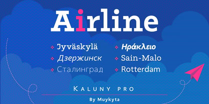 Kaluny Pro Font Poster 5