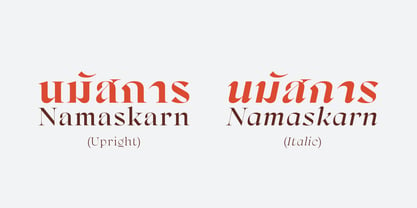 Namaskarn Font Poster 7